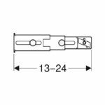 Geberit DuoFix Feet-Fixing Back Wall