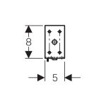 Geberit Duofix Extension Angle Brackets