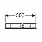 Geberit DuoFix Set of System Rails