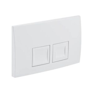 Geberit Delta35 Dual Flush Plate White