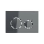 Geberit Sigma21 Metal Dual Flush Plate Chrome/Lava