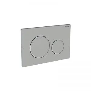 Geberit Sigma20 Dual Flush Plate Screwable Stainless Steel