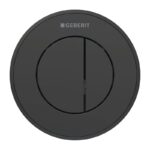 Geberit Type 10 Pnuematic Dual Flush Button for Sigma Matt Black