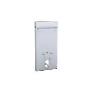 Geberit Monolith for Bidet, Height 101cm, White Glass