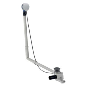 Geberit Ready-to-Fit 730mm Bath Waste with Handle & Connector Chrome