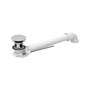 Geberit Slim Design Basin Waste with Lever Actuation Chrome