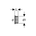 Geberit Sleeve Seal for Straight Conector