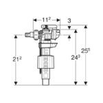 Geberit Fill Valve Type 380AG for Exposed Cisterns