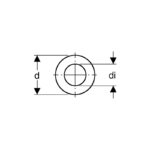 Geberit Flat Gasket for Flush Valve