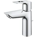 Grohe Bauloop M-Size Cold Start Basin Mixer with Pop Up Waste 23887