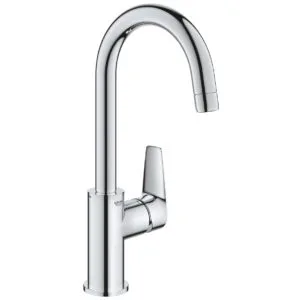 Grohe Bauedge L-Size Single-Lever Smooth Body Basin Mixer 23911