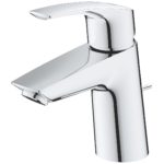 Grohe Eurosmart Angled S-Size Basin Mixer with Pop Up Waste 23969