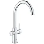 Grohe Red Duo C Spout Kitchen Tap & Boiler 30058