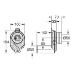 Grohe Urinal Trap 39732