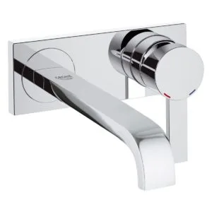 Grohe Allure Wall Mounted 2-Hole Basin Mixer Medium 19386