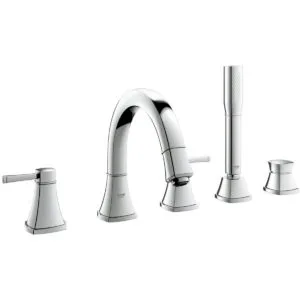 Grohe Grandera 5-Hole Bath/Shower Combination 19919 Chrome