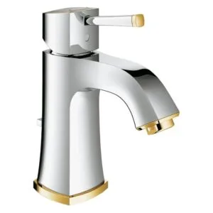 Grohe Grandera Mono Basin Mixer 1/2" Medium 23303 Chrome/Gold