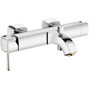 Grohe Grandera Wall Bath/Shower Mixer 1/2" 23317 Chrome/Gold