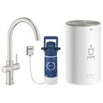 Grohe Red Duo Tap & M Size Boiler 30058 Supersteel