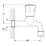 Grohe Costa L Bibtap 30098