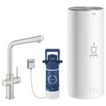 Grohe Red Duo Tap & L Size Boiler 30340 Supersteel