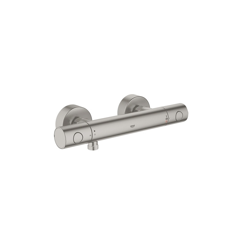 overhead Petulance olifant Grohe Grohtherm 1000 Cosmo M Shower Mixer 34065 Supersteel