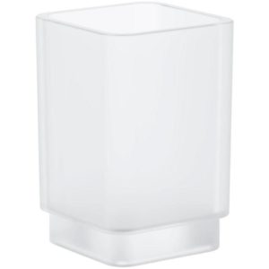 Grohe Selection Cube Glass 40783 Satin White