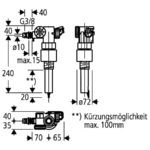 Grohe Filling Valve 43537