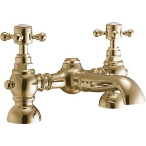 Harrogate Bath Filler Tap Aged Brass