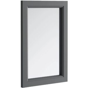 Harrogate 600mm x 900mm Wall Mirror Spa Grey