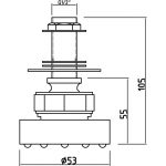 Hudson Reed Round Body Jet