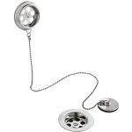 Hudson Reed Bath Waste with Ball Chain