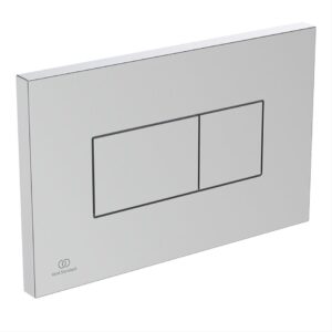 Ideal Standard Solea P2 Pneumatic Dual Flush Plate Chrome