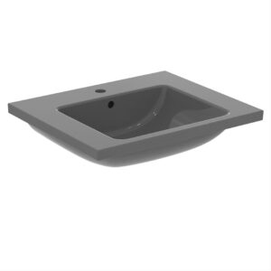 Ideal Standard i.Life B 61cm Gloss Grey 1 Tap Hole Vanity Basin