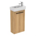 Ideal Standard i.Life S 41cm Floor Standing Basin Unit Natural Oak