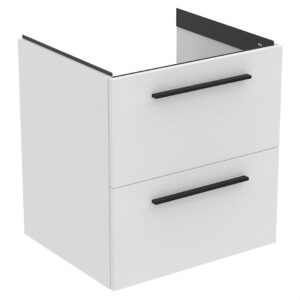 Ideal Standard i.Life B 60cm 2 Drawer Wall Basin Unit Matt White