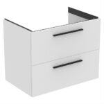 Ideal Standard i.Life B 80cm 2 Drawer Wall Basin Unit Matt White