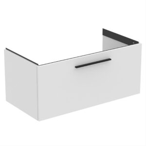 Ideal Standard i.Life B 10cm 1 Drawer Wall Basin Unit Matt White