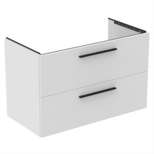 Ideal Standard i.Life B 100cm 2 Drawer Wall Basin Unit Matt White