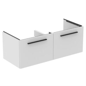 Ideal Standard i.Life B 120cm 2 Drawer Wall Basin Unit Matt White