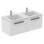 Ideal Standard i.Life B 120cm 2 Drawer Wall Basin Unit Matt White