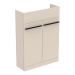 Ideal Standard i.Life S 60cm Compact Semi-Countertop Basin Unit Matt Beige