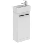 Ideal Standard i.Life S 35cm Floor Standing Guest Basin Unit Matt White