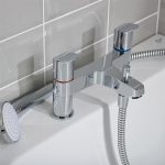 Ideal Standard Ceraflex Bath Shower Mixer B1823 Chrome