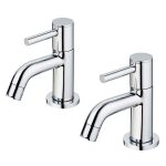 Ideal Standard Ceraline Basin Pillar Taps BC184 Chrome