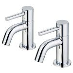 Ideal Standard Ceraline Bath Pillar Taps BC187 Chrome