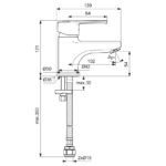 Ideal Standard Calista Mini Basin Mixer without Waste BC340