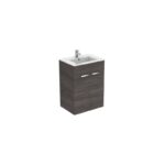 Ideal Standard Tempo 600mm Vanity Unit & Basin Pack E0774 Lava Grey