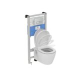 Ideal Standard Concept Wall Hung Toilet & Standard Seat