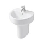 Ideal Standard Concept Sphere 550mm 1 Taphole Basin & Semi Pedestal